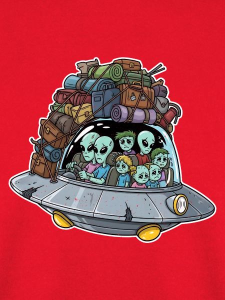 Außerirdische Urlaubsreise im UFO