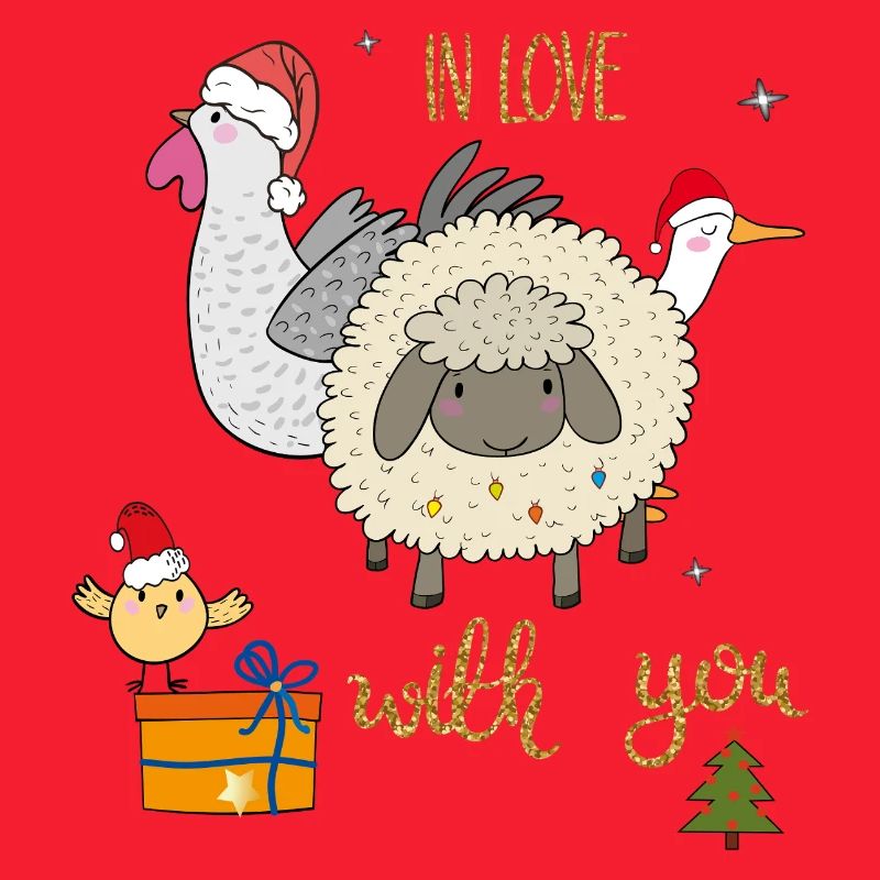 Weihnachten auf dem Bauernhof