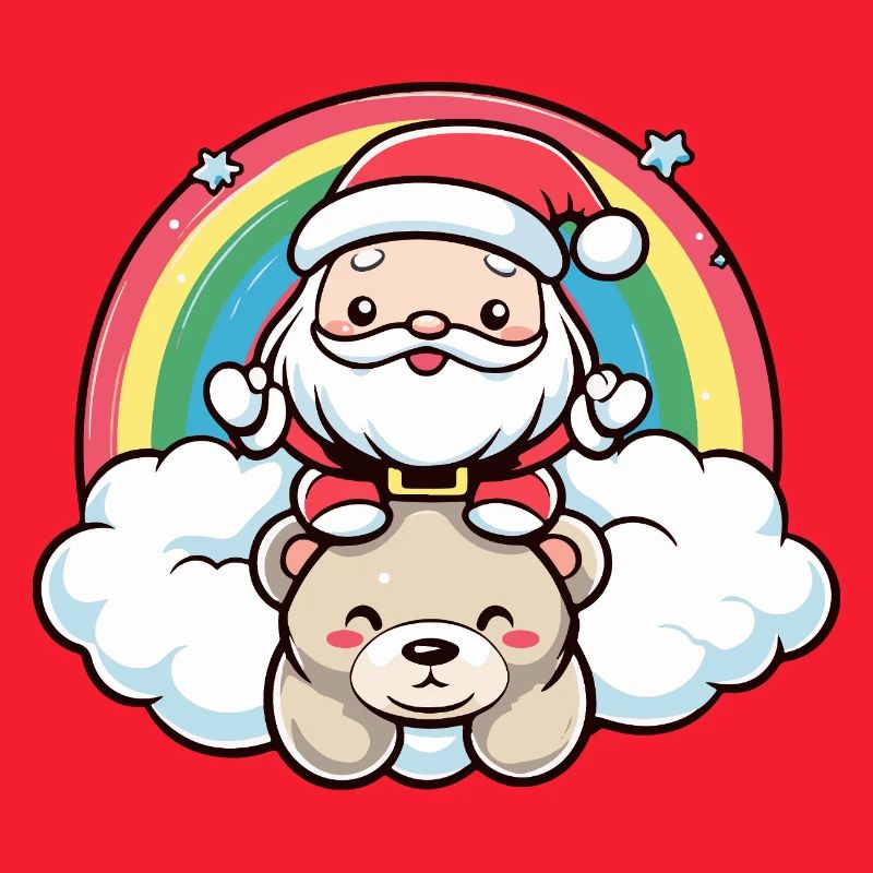 Bär Weihnachtsmann Weihnachten