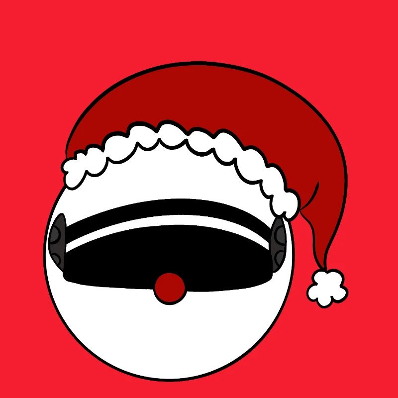 Weihnachtsmann  Helm 