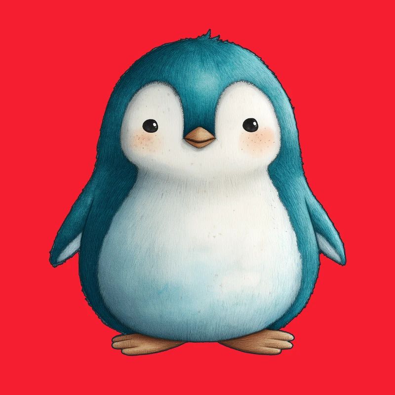 Pinguinbaby, Polartier, Eisscholle