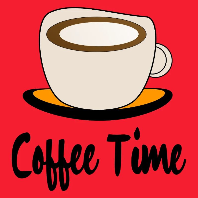 Kaffeebecher Minimalillustration