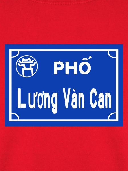Strassen Schild hanoi Vietnam 