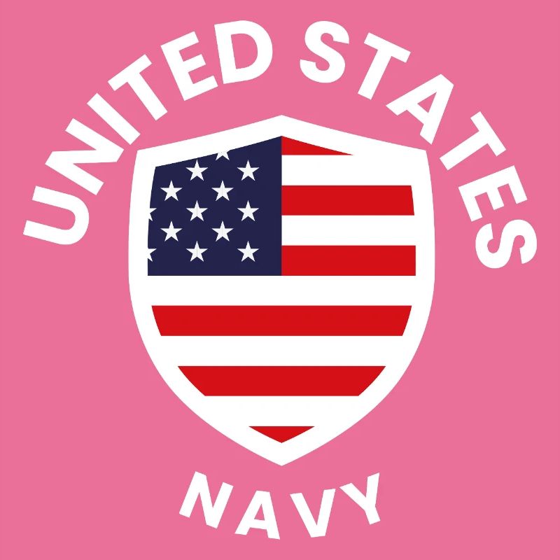 US-Flaggen-Schild-Marine