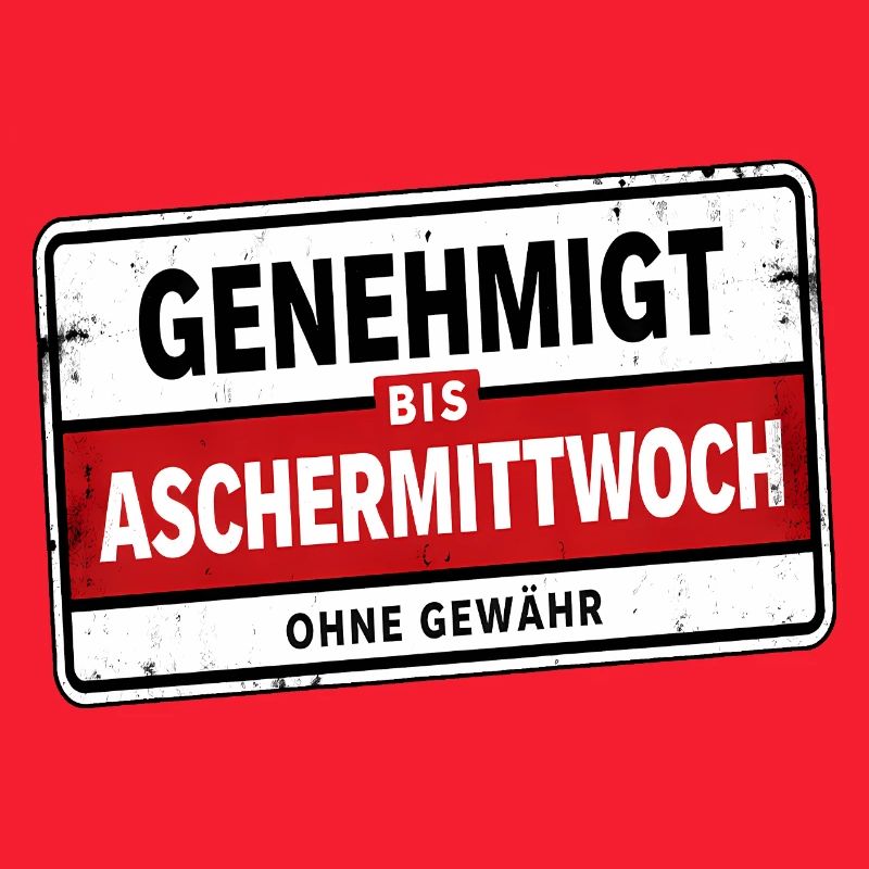 Genehmigt bis Aschermittwoch Satire
