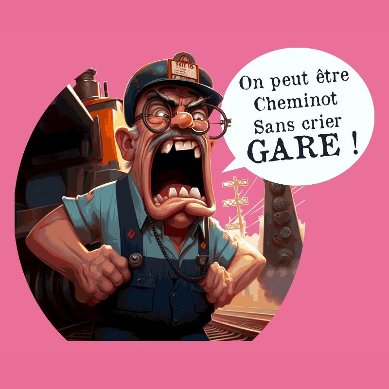 DU KANNST OHNE VORWARNUNG EISENBAHNARBEITER SEIN! (Zug)