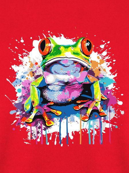 Graffiti-Frosch Pop Art Druck