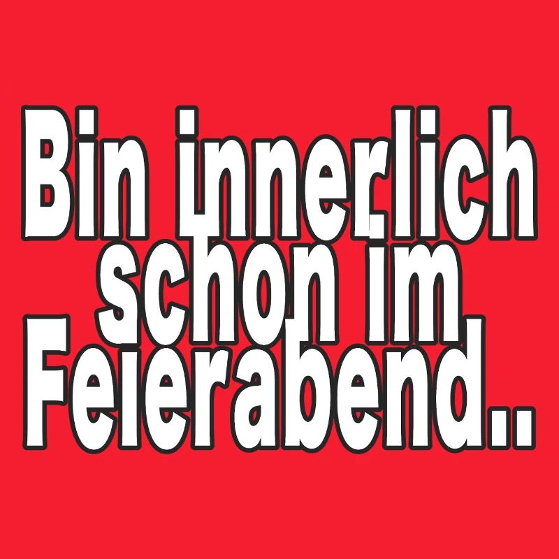 Innerlich schon nach Feierabend
