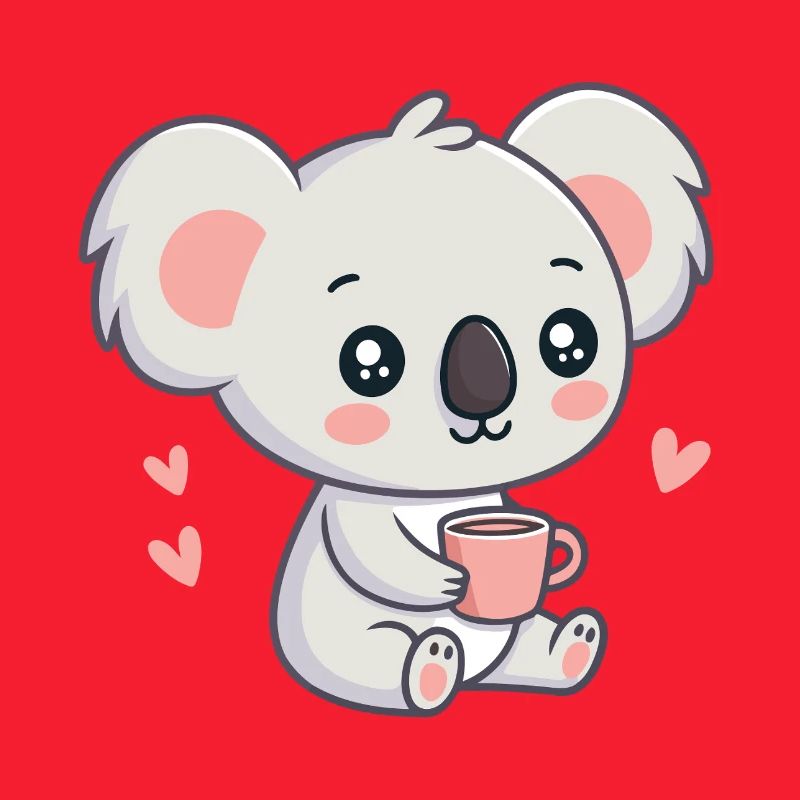 Koala Coeur et Café Douceur