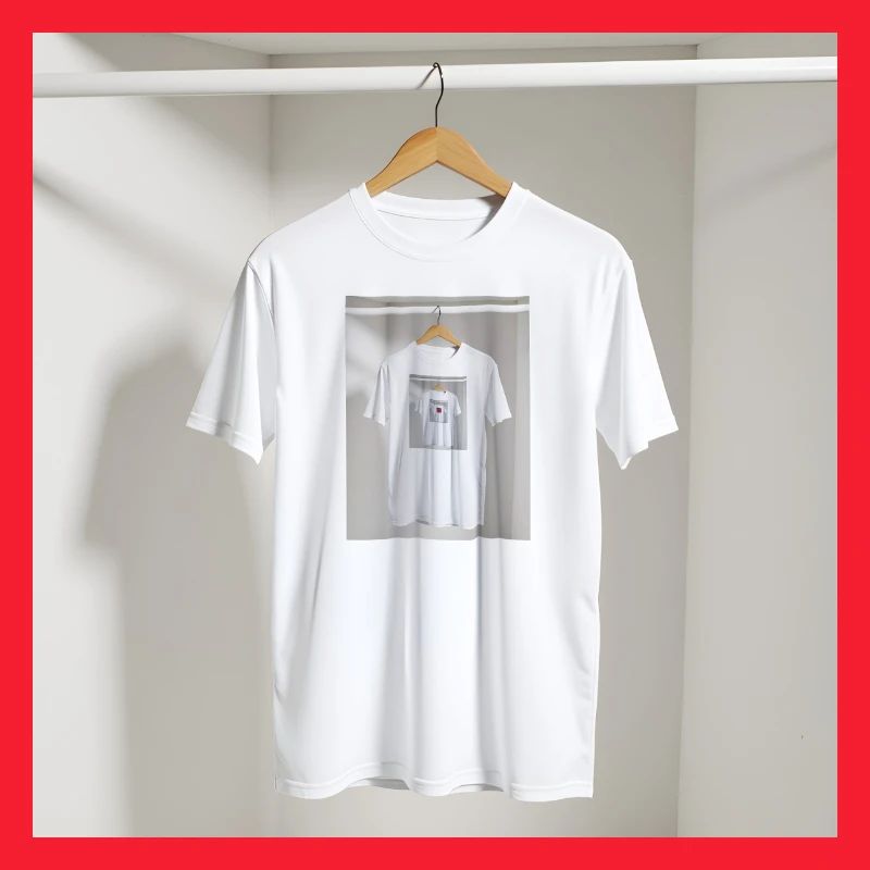 Gerahmtes Spiegel-T-Shirt