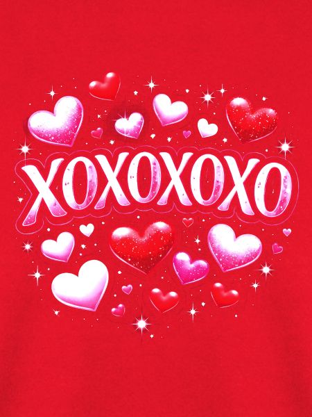 XOXOXO Herzen Neon Glanz