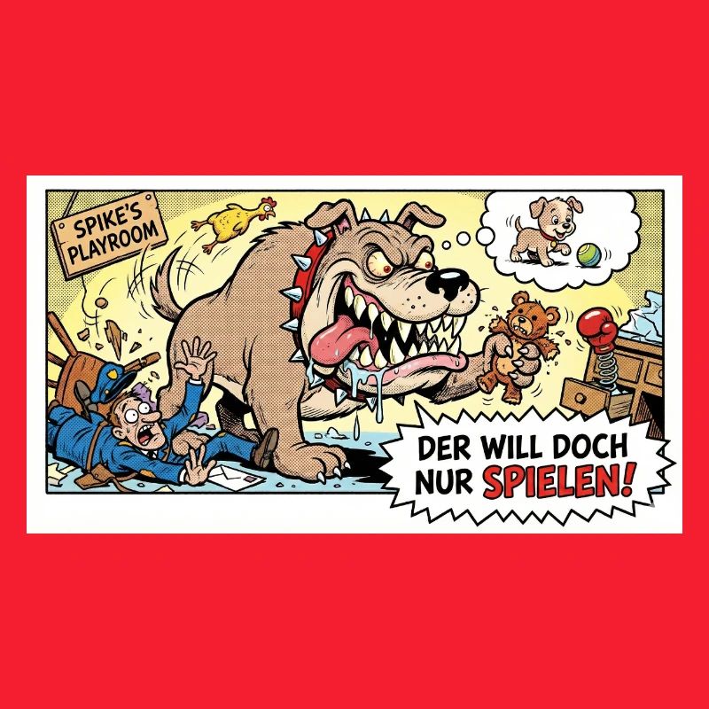 Der will doch nur spielen