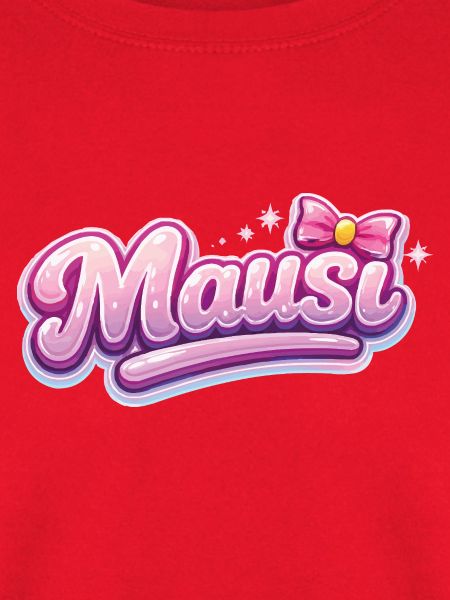 Mäusi Pink Logo mit Schleife