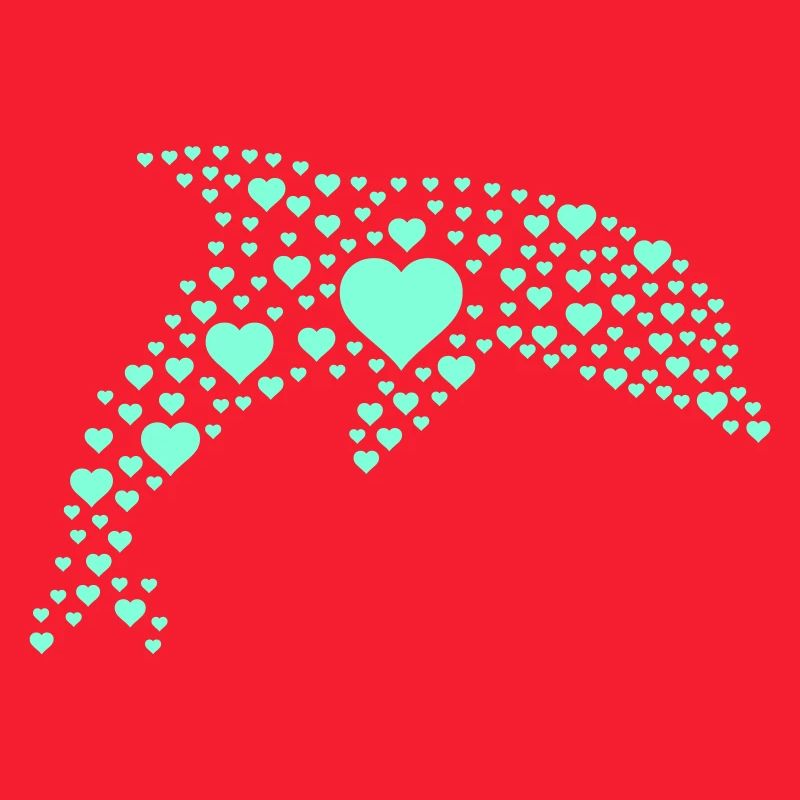 Delfin Herzmuster
