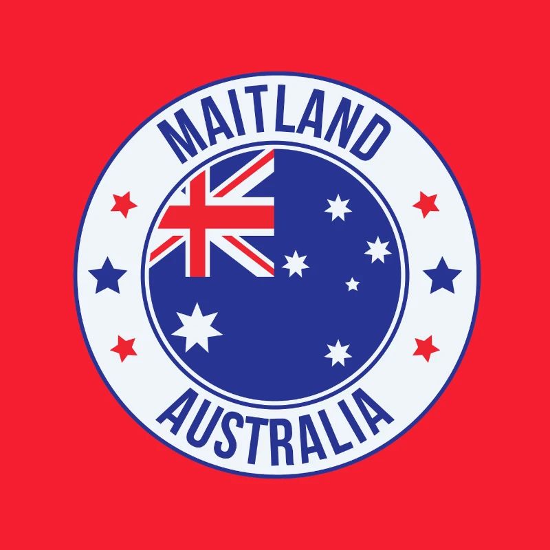 Maitland-Australien-Emblem