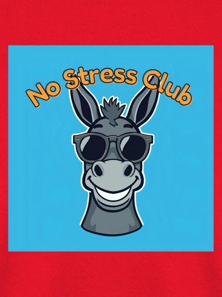 No Stress Club Esel Cool