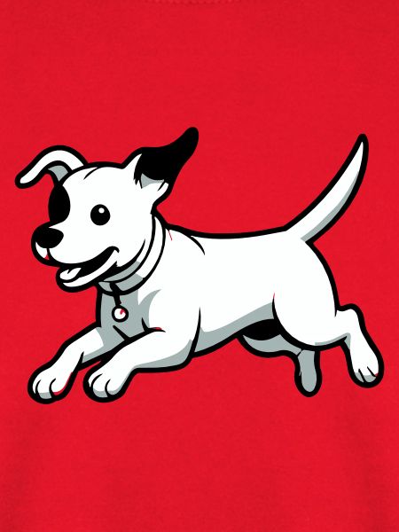 Verspielter Hund-Cartoon