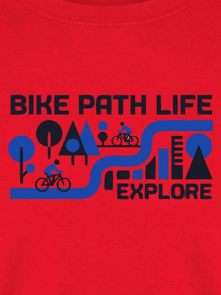 Epische Bike Path Radtour Landschaft