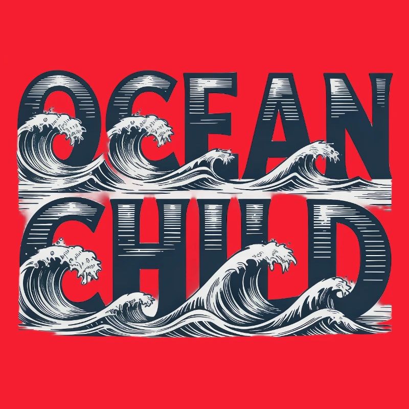 Ocean Child Wellenkunst
