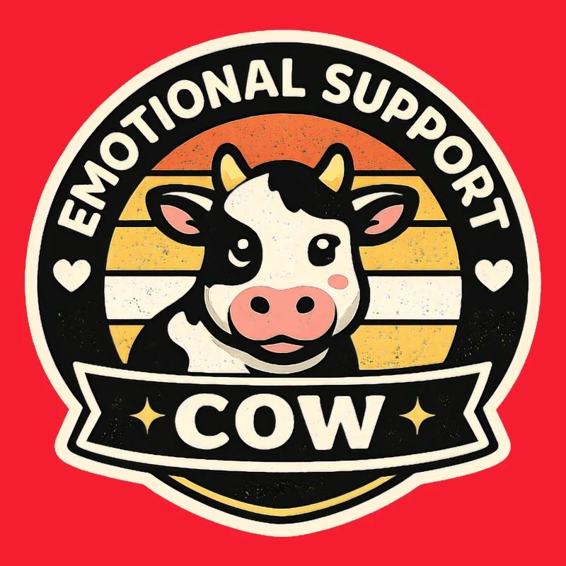Vache chanceuse
