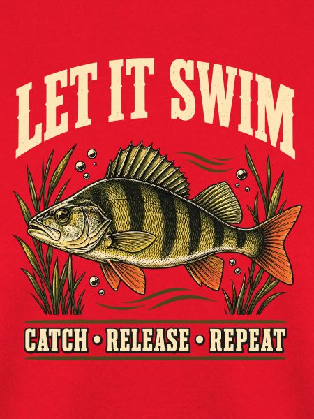 Barschangeln Catch and Release Shirt