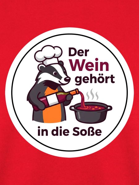 Bester Soßen-Koch Dachs Gourmet T-Shirt