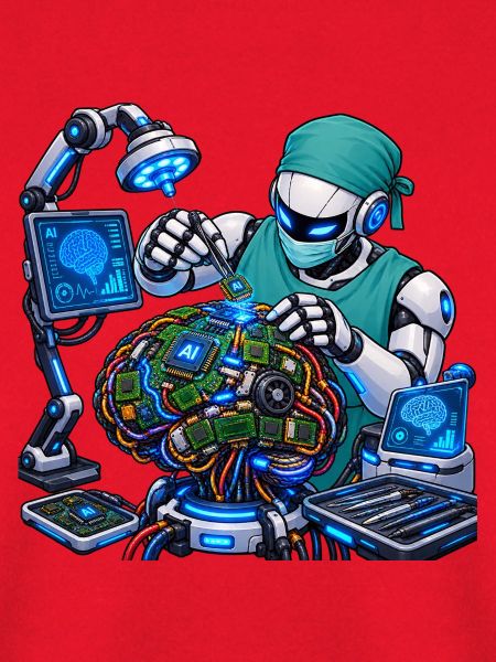 KI-Robotergehirn in Aktion