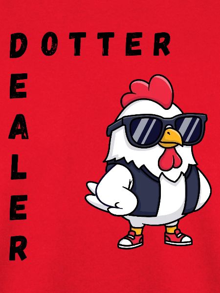 Dotterdealer lustiges Huhn 