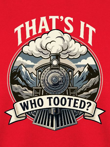 That's Who Tooted – lustiger Zughupen-Eisenbahnfan