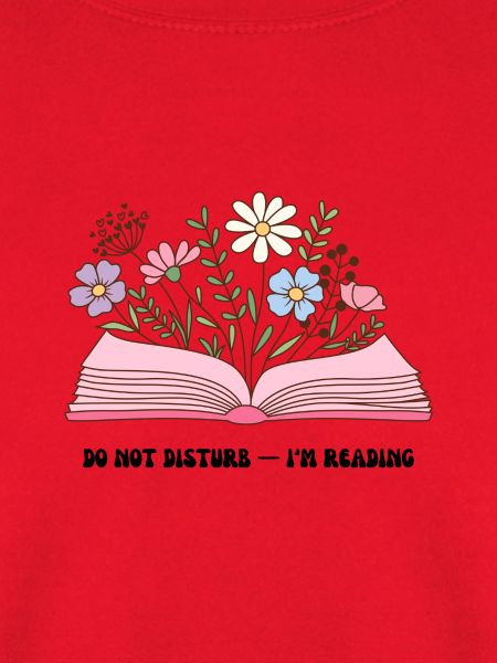 Blumen aus offenem Buch