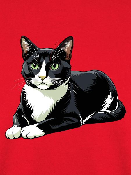 Tuxedo-Katzen-Legen