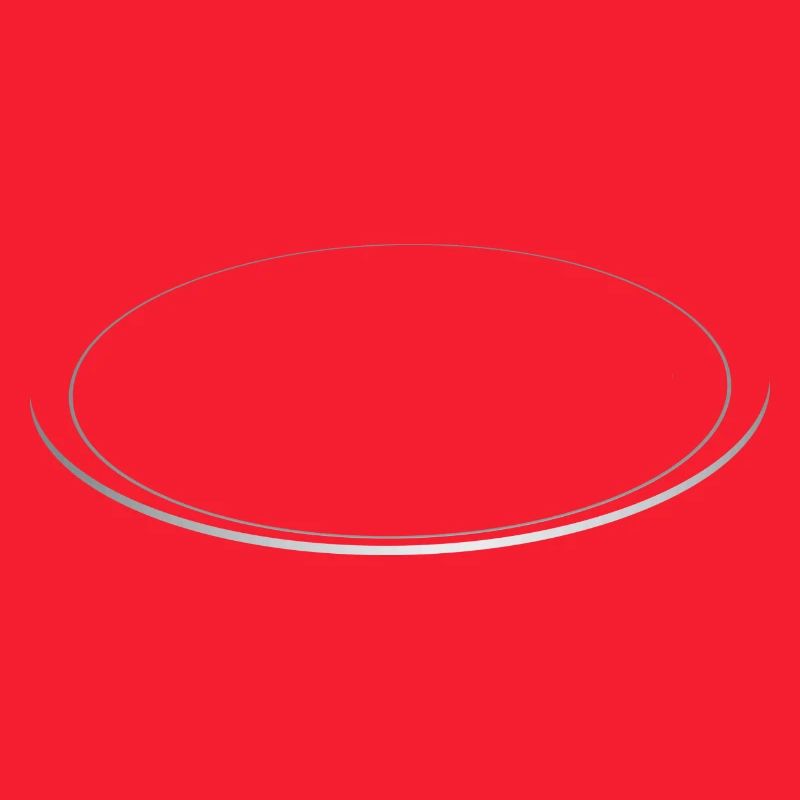 3D Saturnring metallic