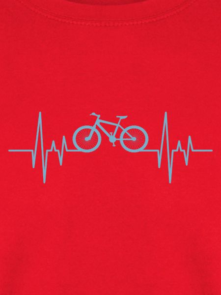 Herzschlag Fahrrad Radfahrer Geschenk