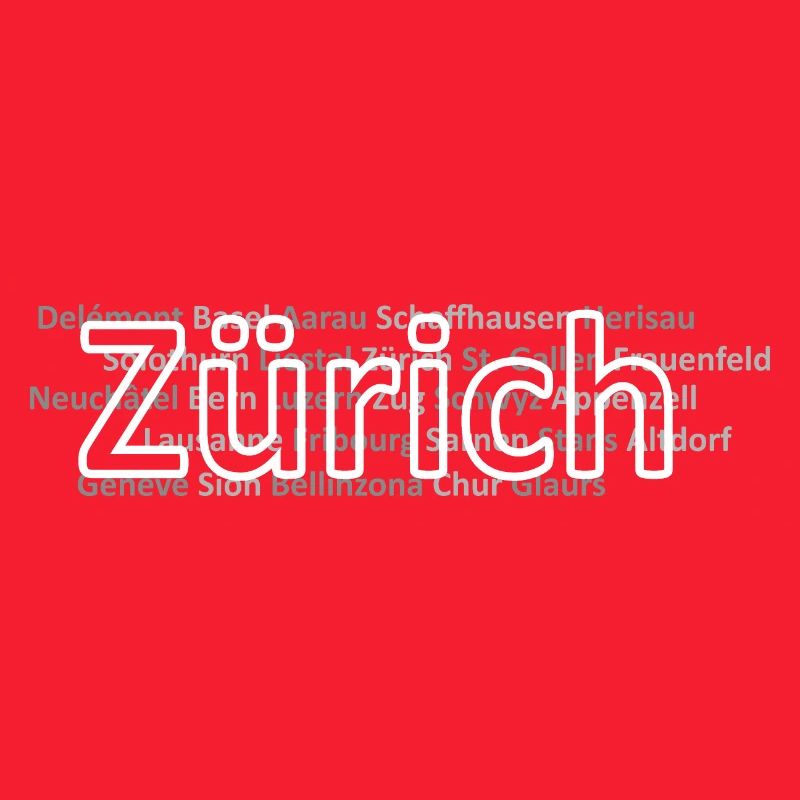 Schweizer Städte Zürich