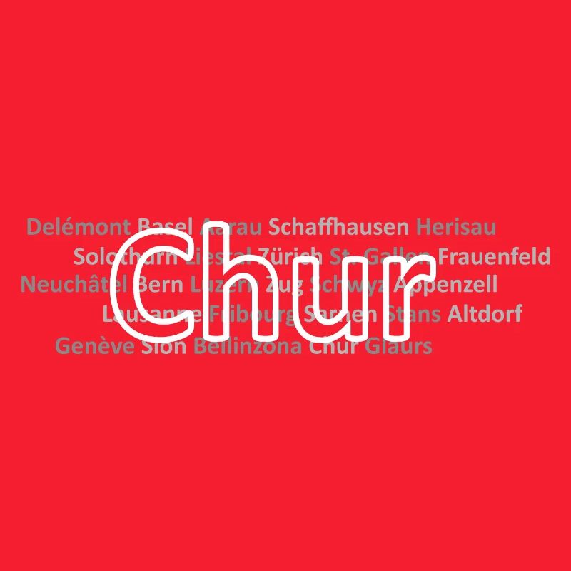 Schweizer Städte Chur