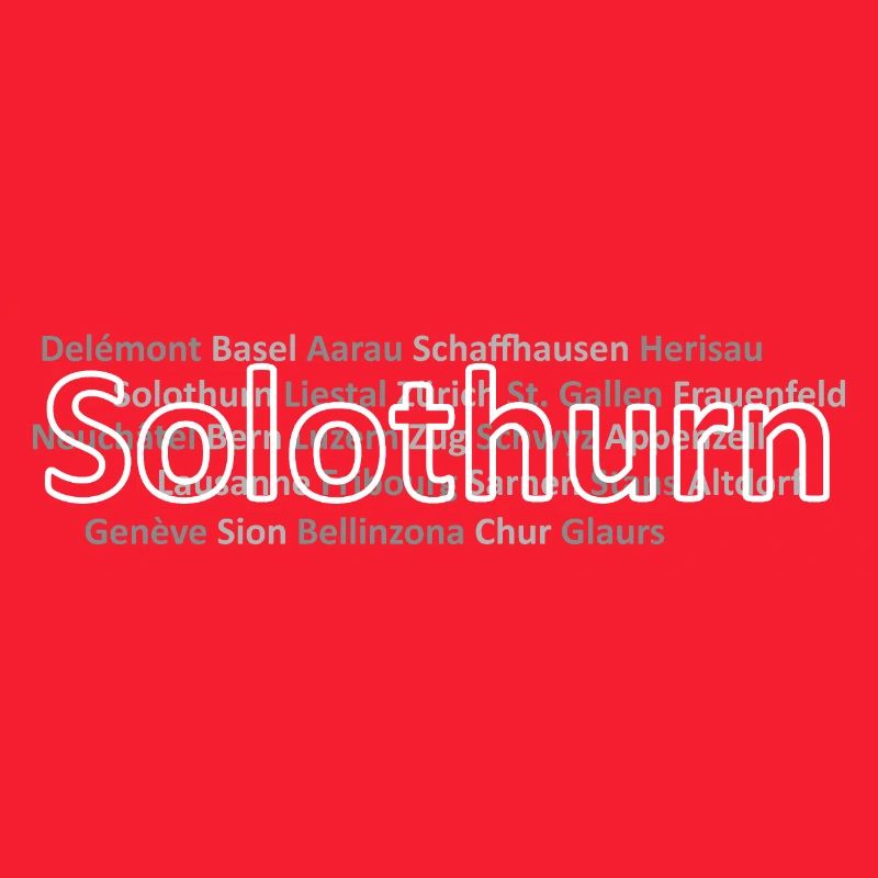 Schweizer Städte Solothurn