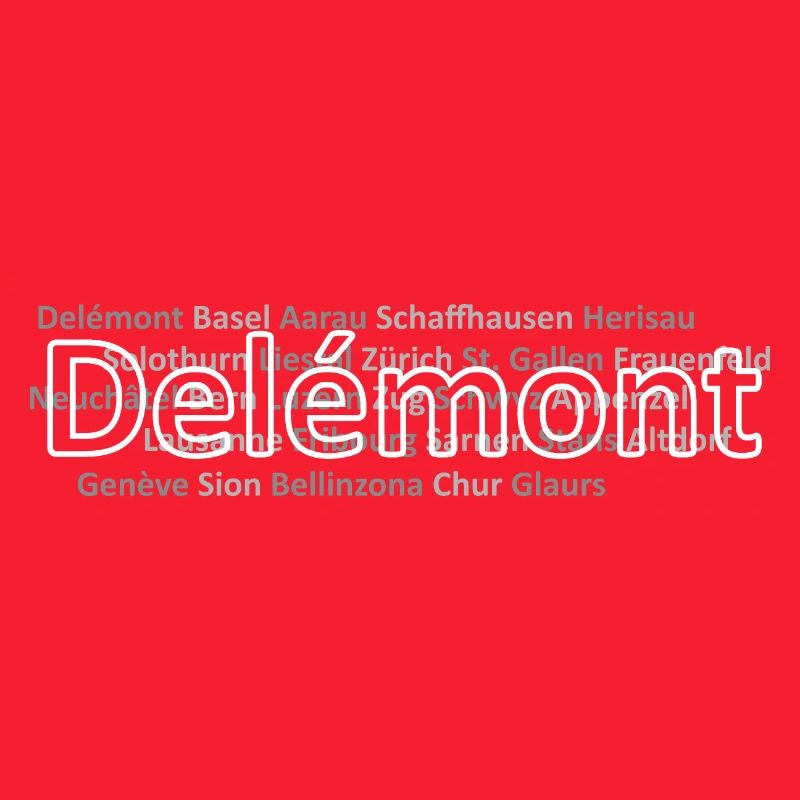Schweizer Städte Delemont