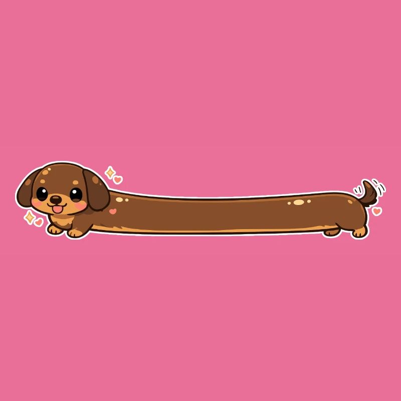 Long, teckel mignon