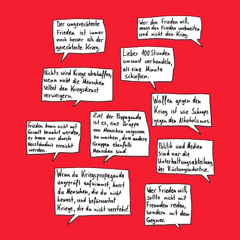 Dix citations pour la paix
