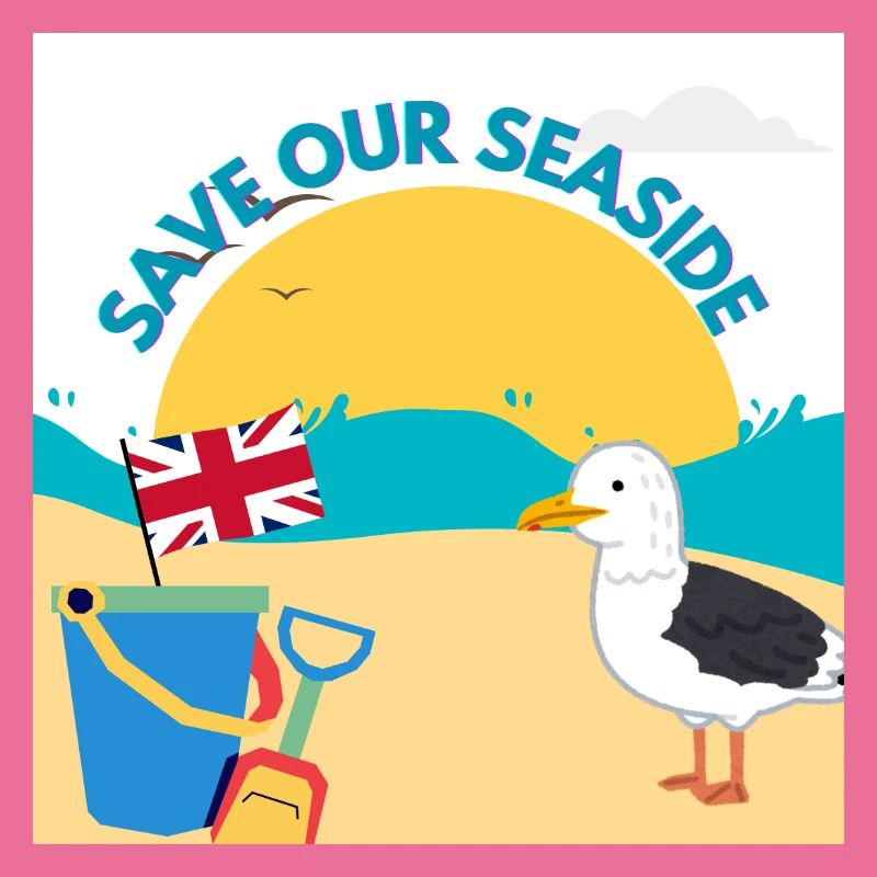Save Our Seaside Illustration