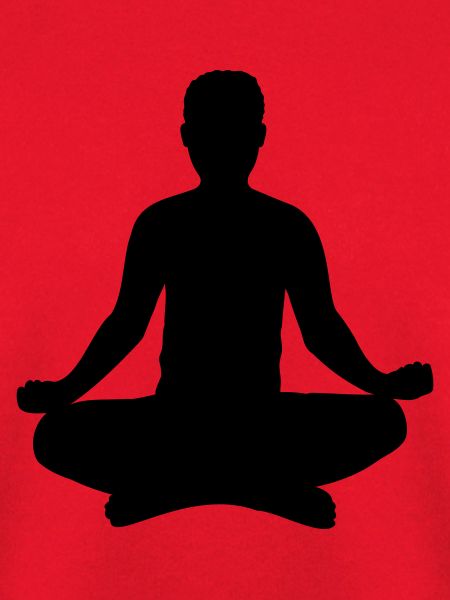 Yoga Position Silhouette
