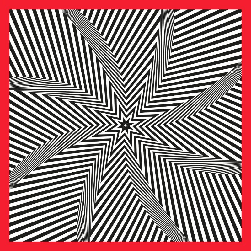 Starburst optisches Labyrinth