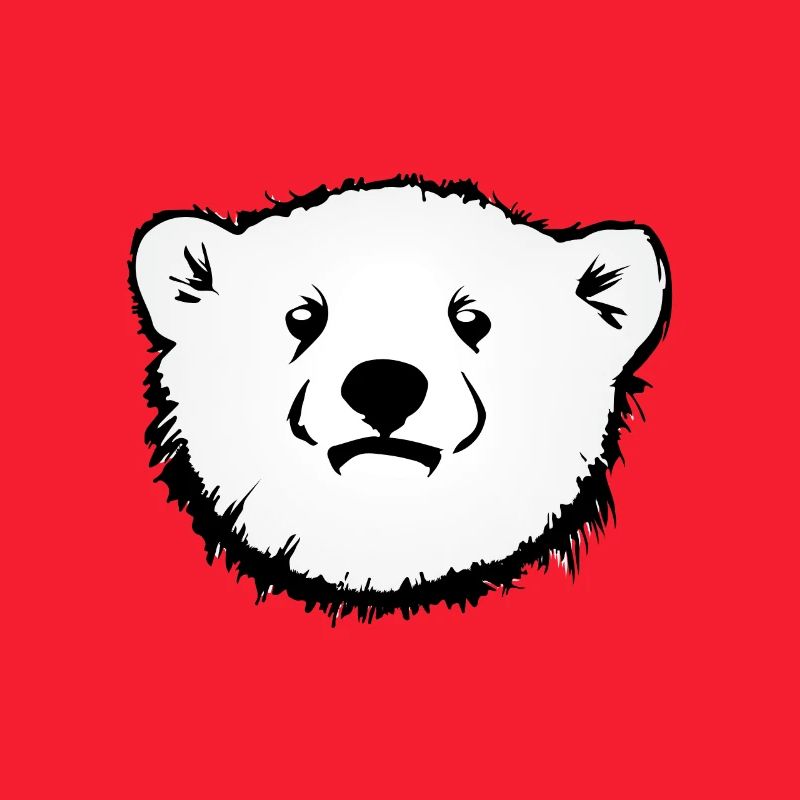 Eisbär Tiermotiv