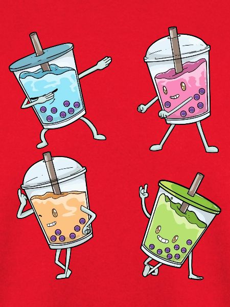 Boba Tee Kawaii