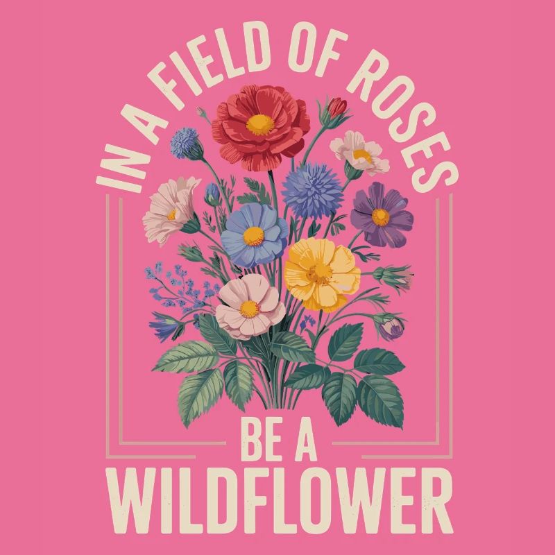 Wildblumen Spruch