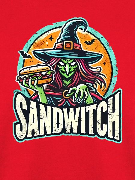 Sandhexe Hexe Halloween Illustration