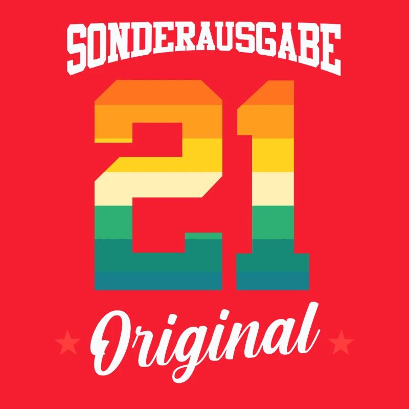 21 Geburtstag