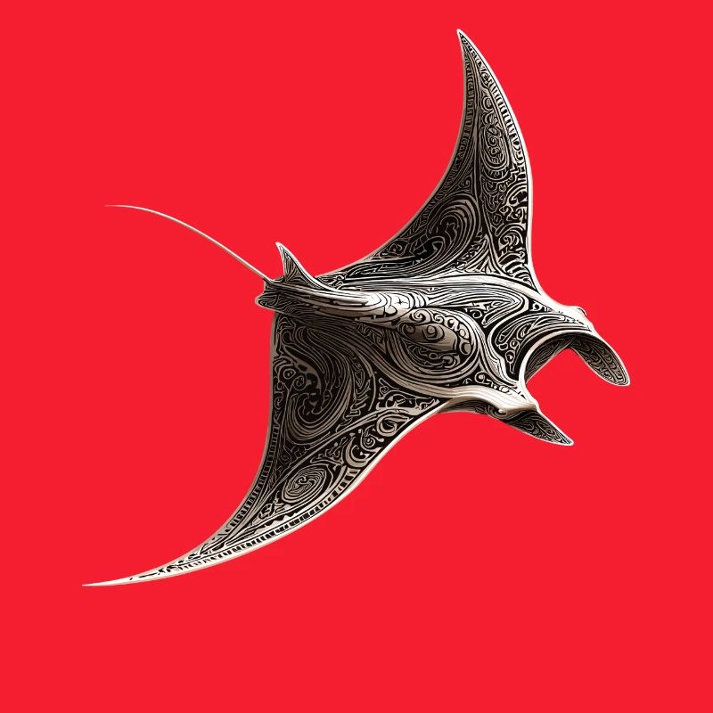 Manta Rochen Teufelsrochen Stachelrochen Taucher