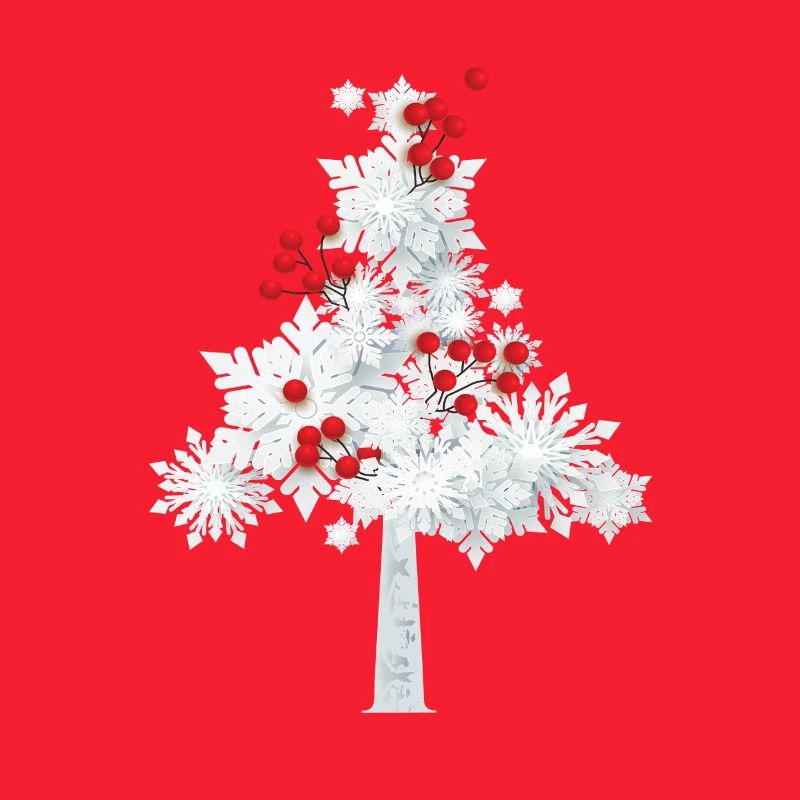 Snowflake Christmas Tree