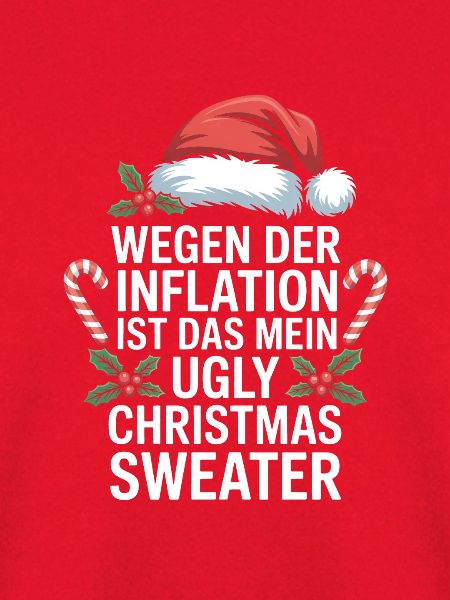 Inflationswitz Ugly Christmas Sweater